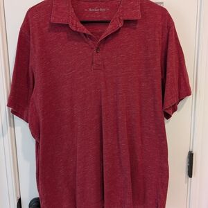 Hawker Rye Burgundy Polo Shirt